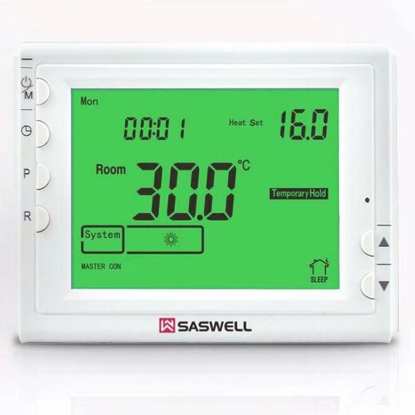 ASWELL TERMOSTAT SAS908XWHB-7 PROGRAMSKI, LCD